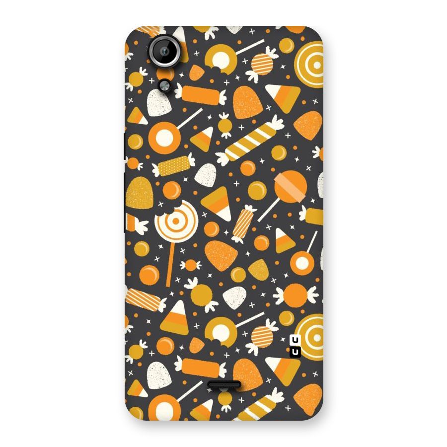 Candies Pattern Back Case for Micromax Canvas Selfie Lens Q345