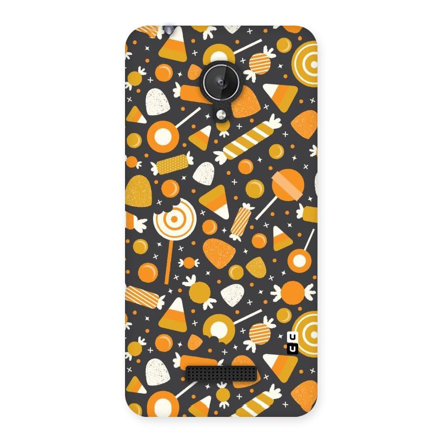 Candies Pattern Back Case for Micromax Canvas Spark Q380