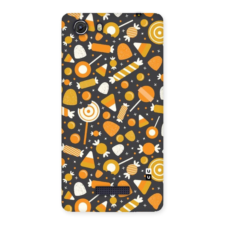 Candies Pattern Back Case for Micromax Unite 3