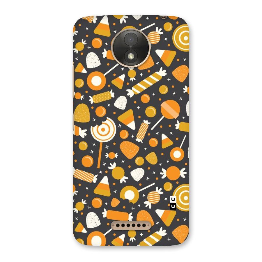 Candies Pattern Back Case for Moto C Plus