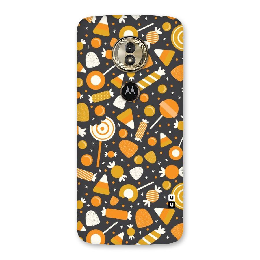 Candies Pattern Back Case for Moto G6 Play
