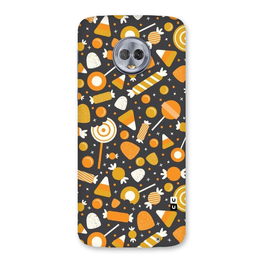 Candies Pattern Back Case for Moto G6 Plus