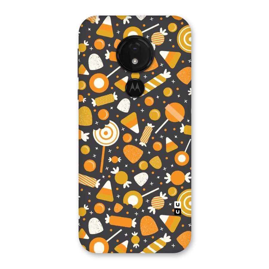 Candies Pattern Back Case for Moto G7 Power
