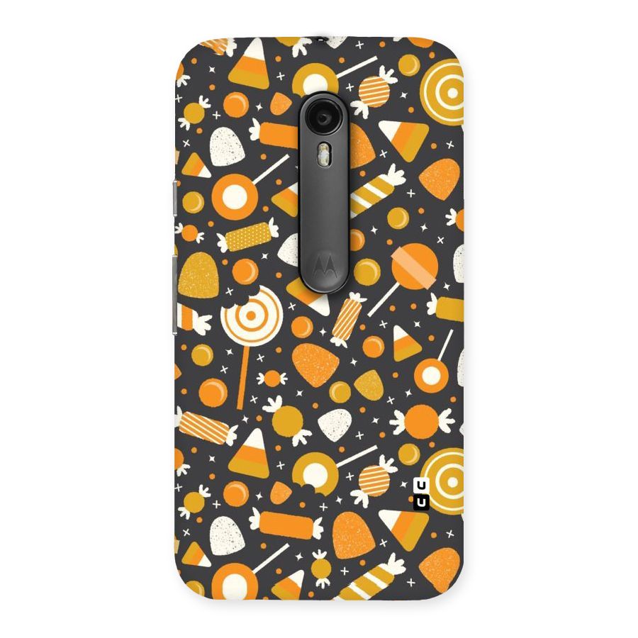 Candies Pattern Back Case for Moto G Turbo