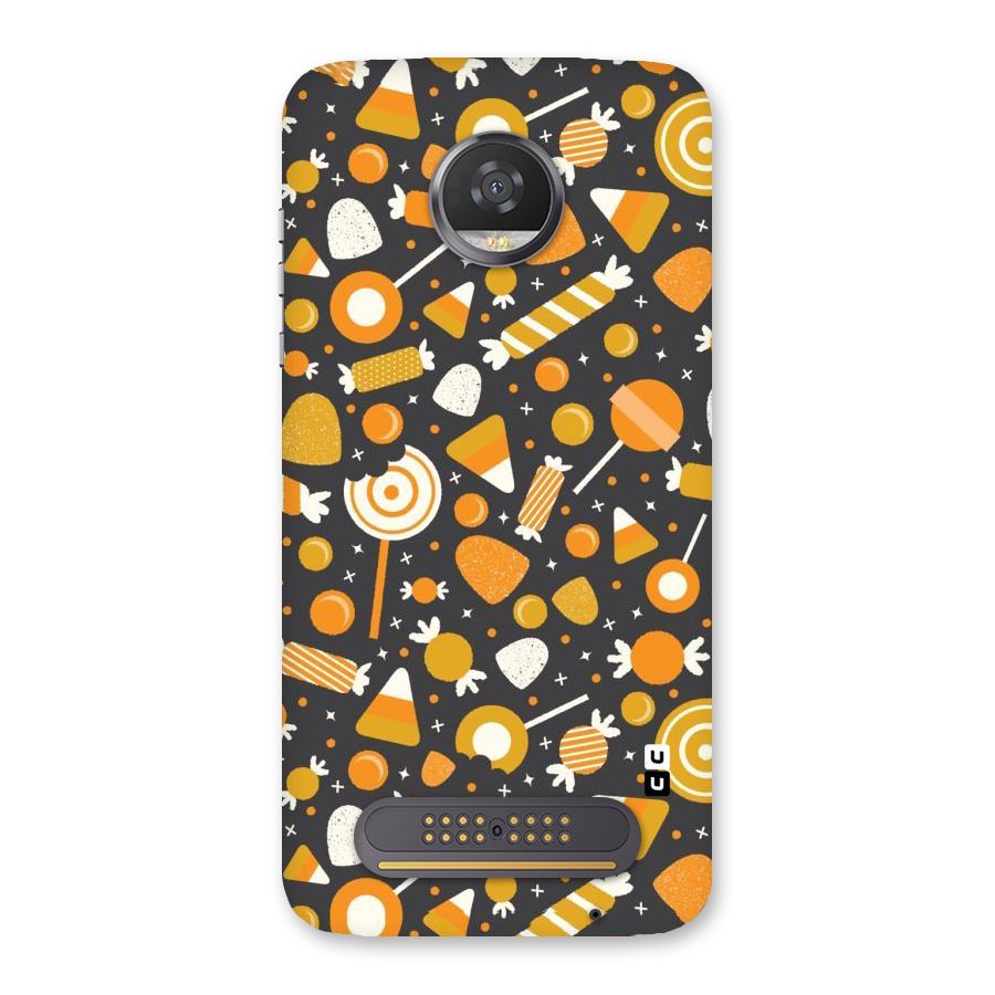 Candies Pattern Back Case for Moto Z2 Play