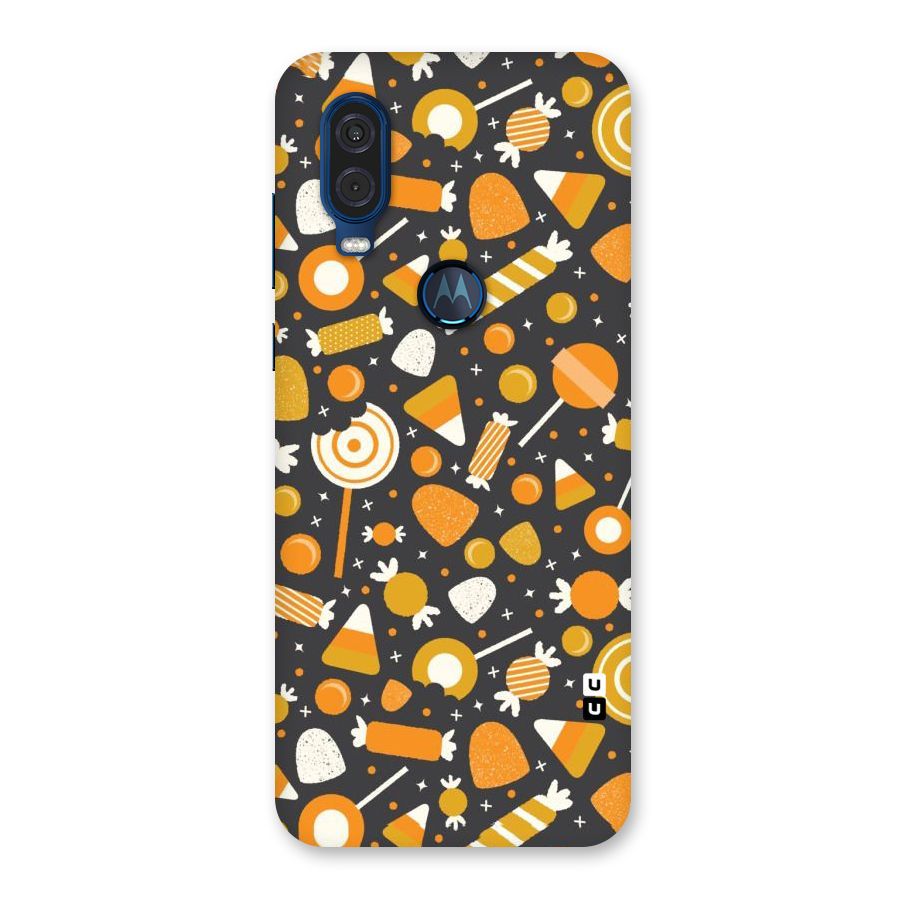 Candies Pattern Back Case for Motorola One Vision