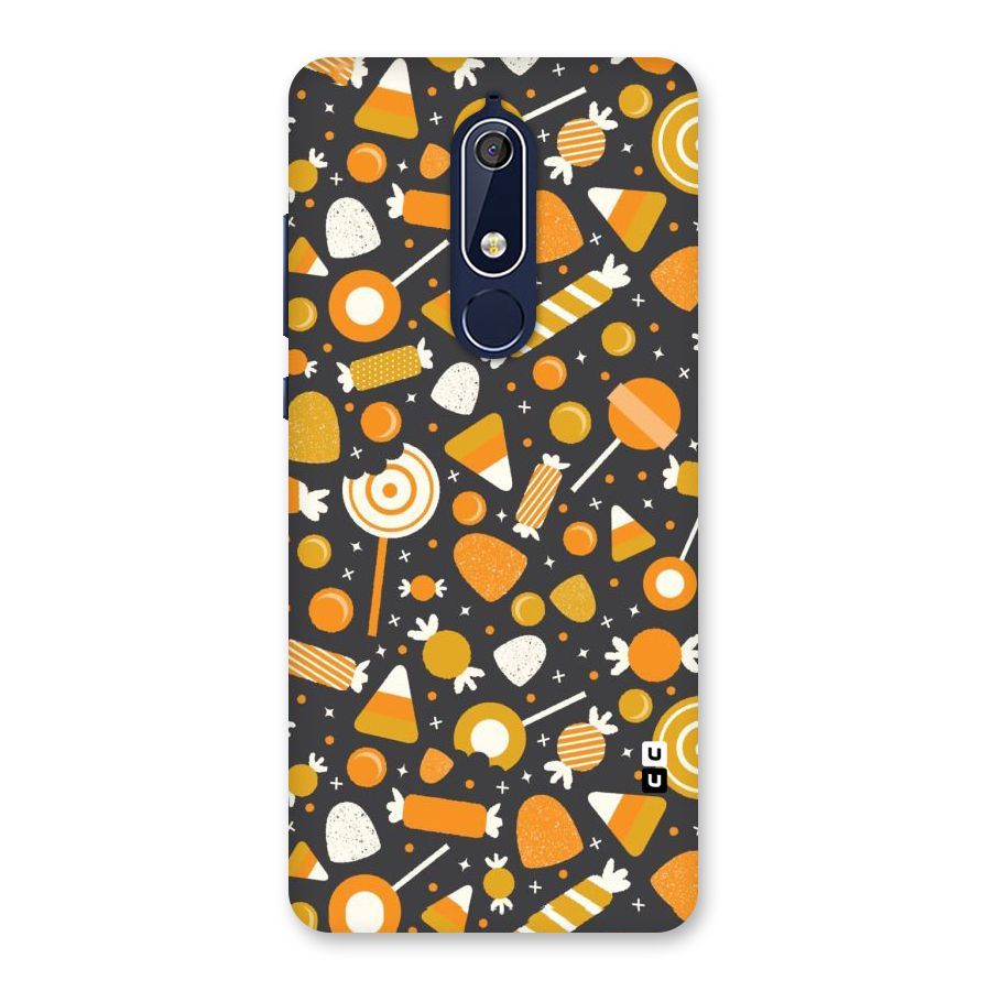 Candies Pattern Back Case for Nokia 5.1