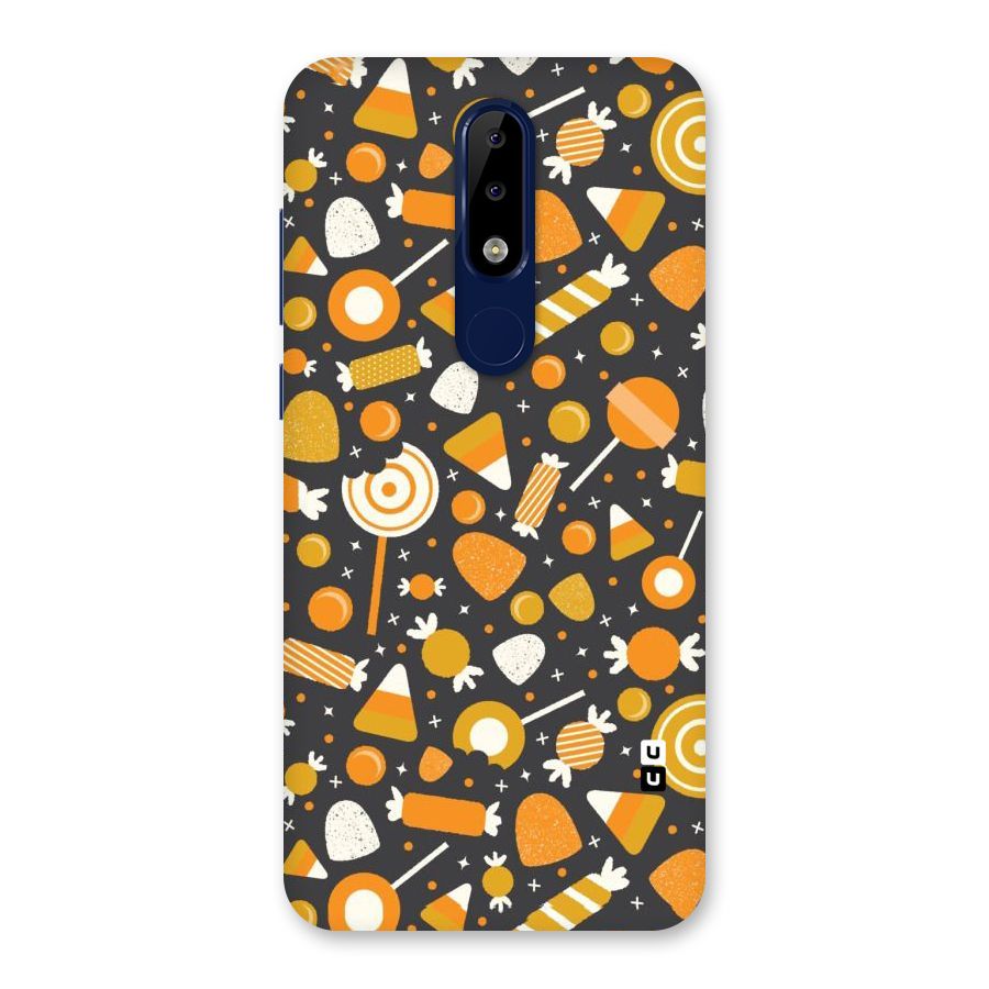 Candies Pattern Back Case for Nokia 5.1 Plus