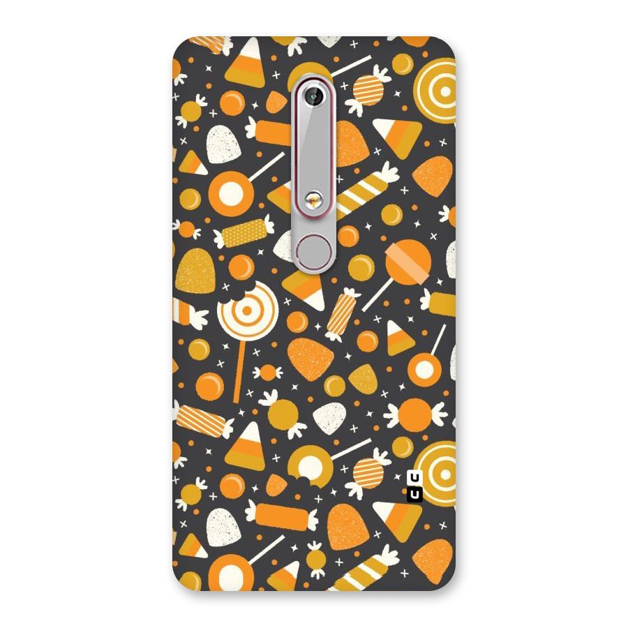 Candies Pattern Back Case for Nokia 6.1