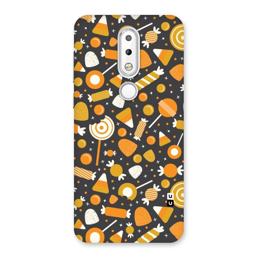 Candies Pattern Back Case for Nokia 6.1 Plus