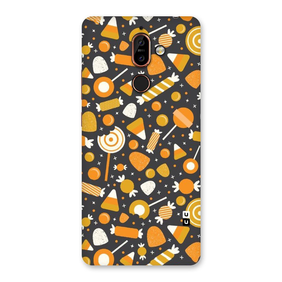 Candies Pattern Back Case for Nokia 7 Plus