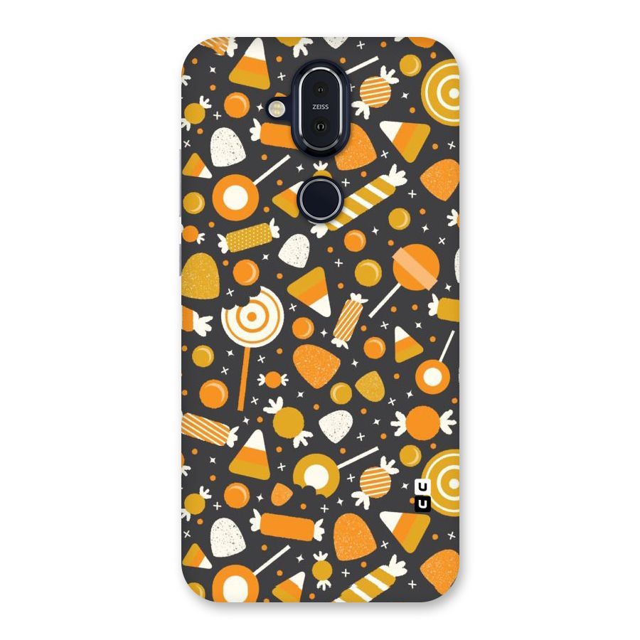 Candies Pattern Back Case for Nokia 8.1