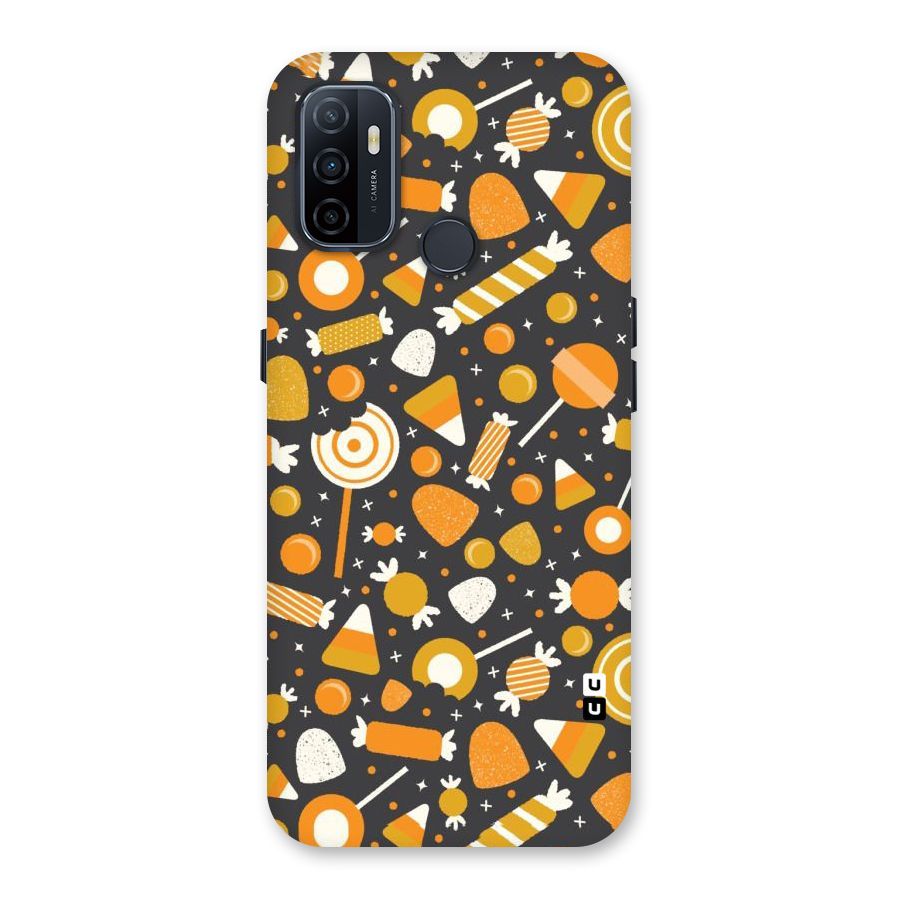Candies Pattern Back Case for Oppo A32