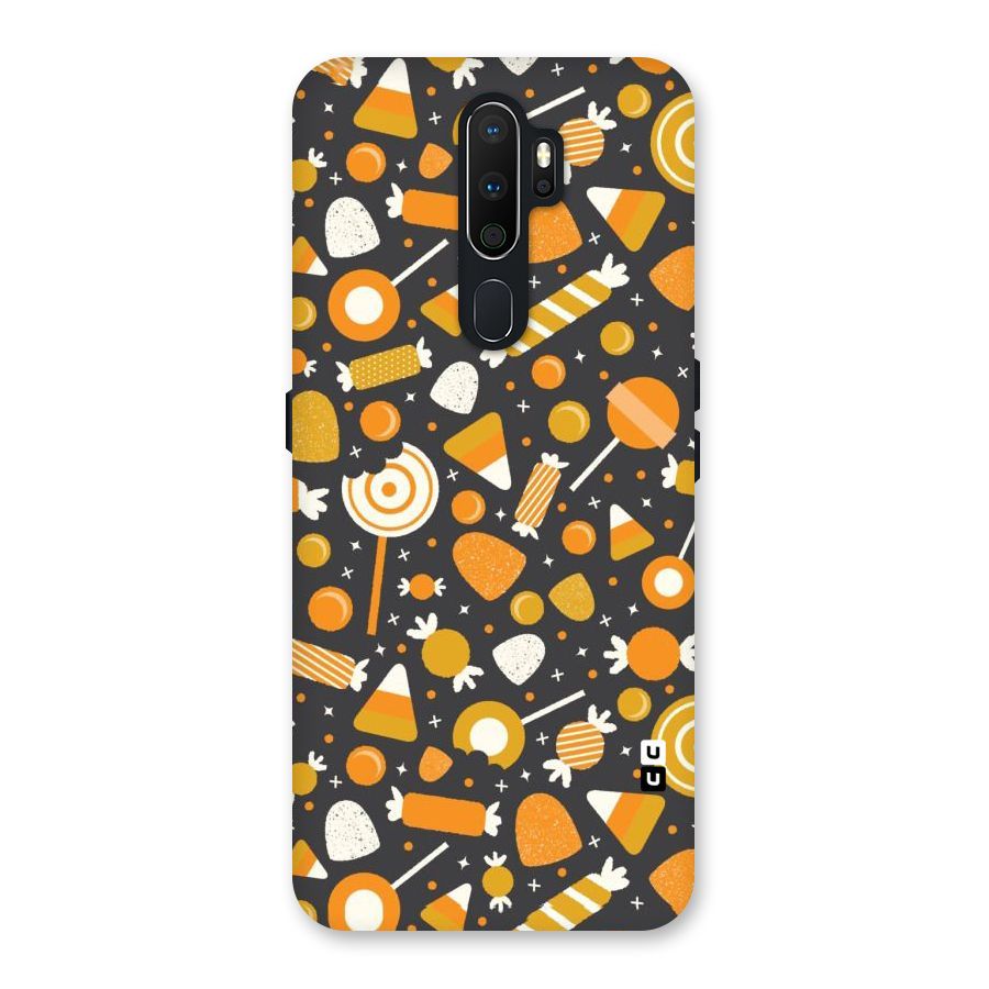 Candies Pattern Back Case for Oppo A5 (2020)