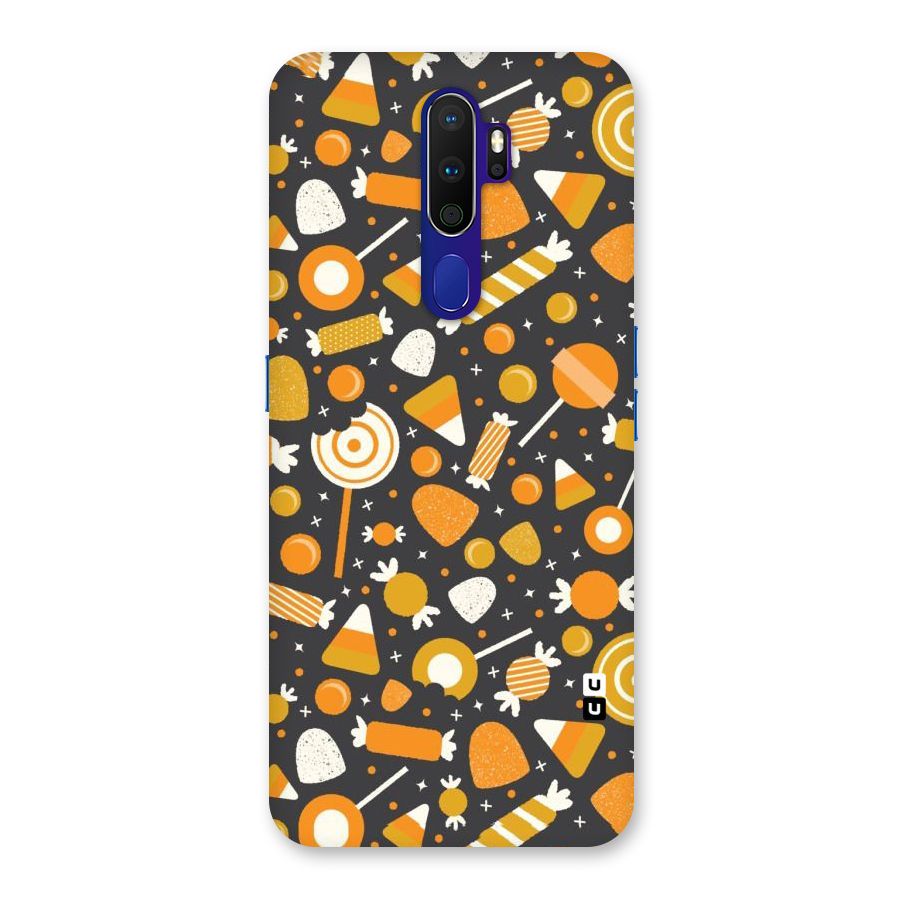 Candies Pattern Back Case for Oppo A9 (2020)
