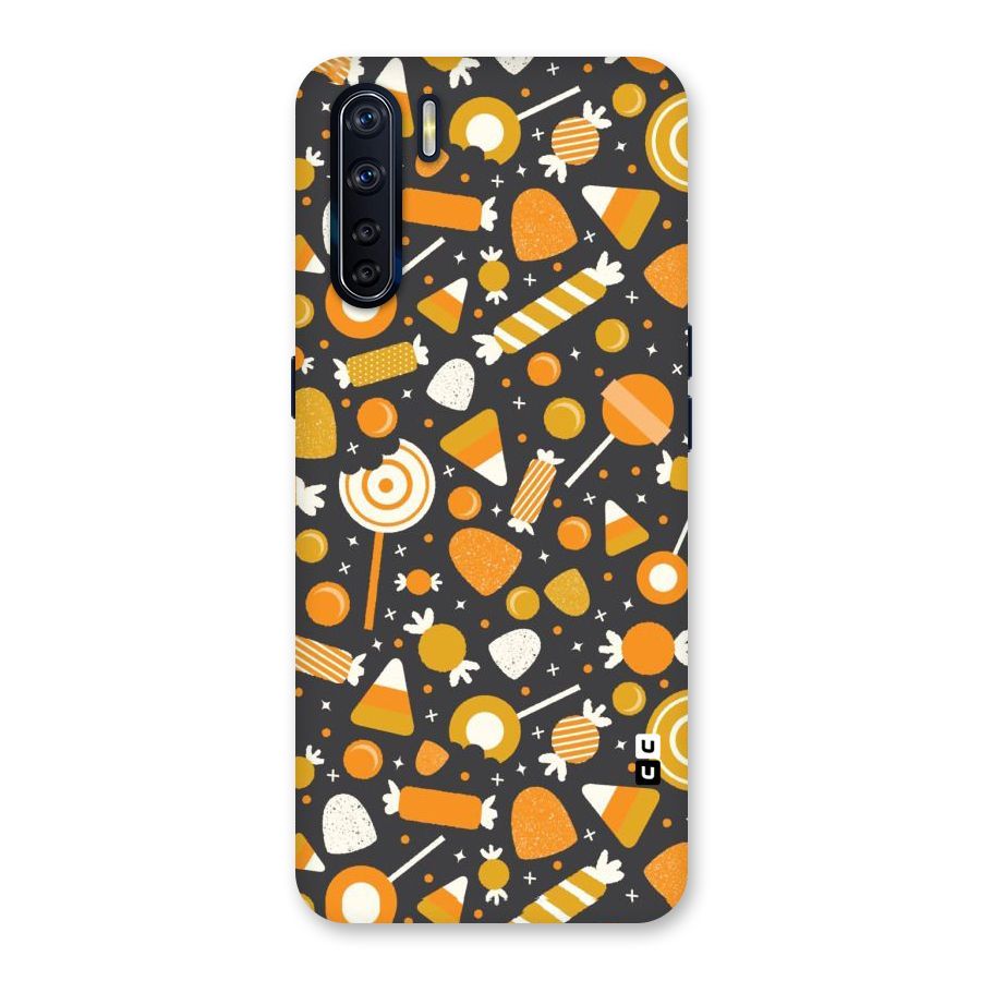 Candies Pattern Back Case for Oppo F15