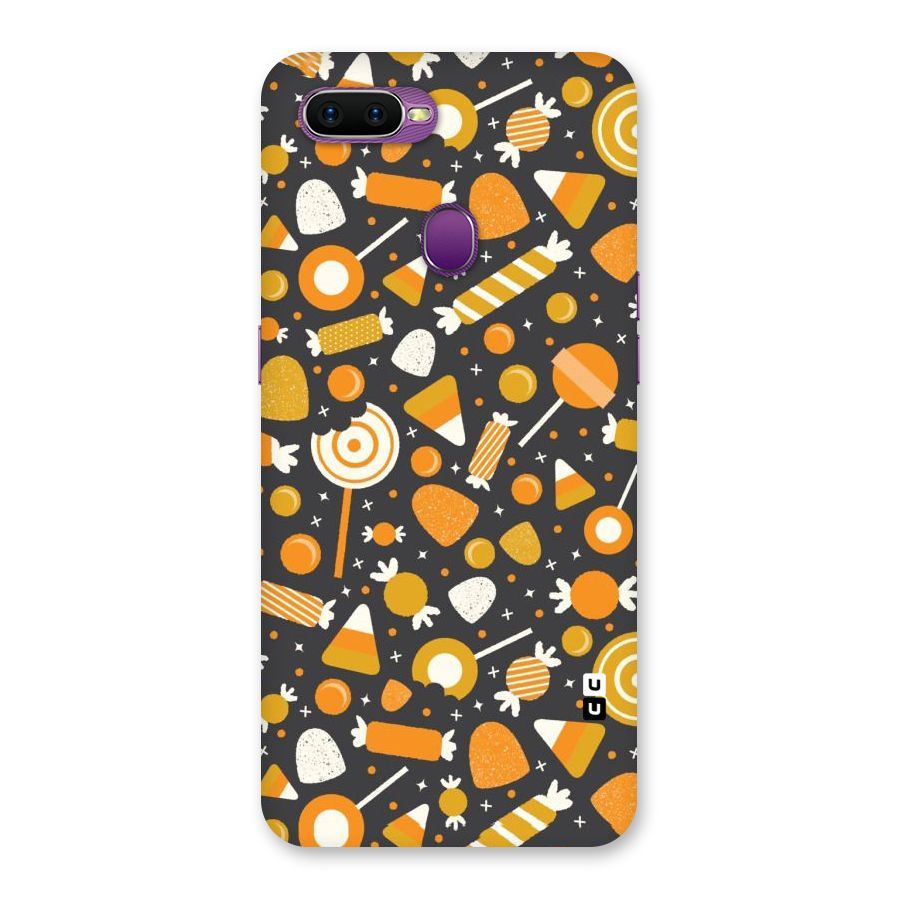 Candies Pattern Back Case for Oppo F9
