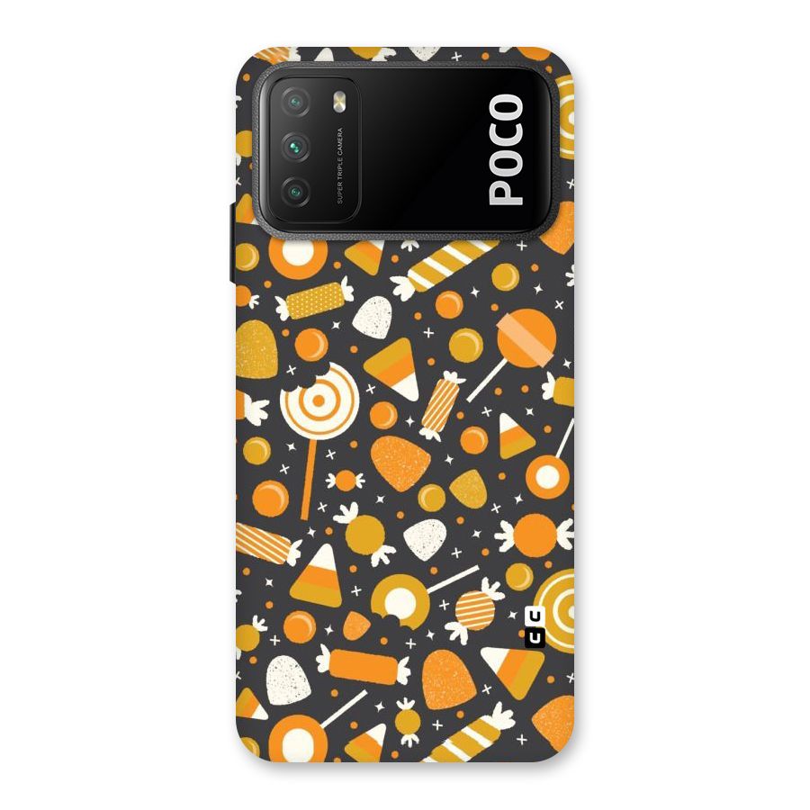 Candies Pattern Back Case for Poco M3