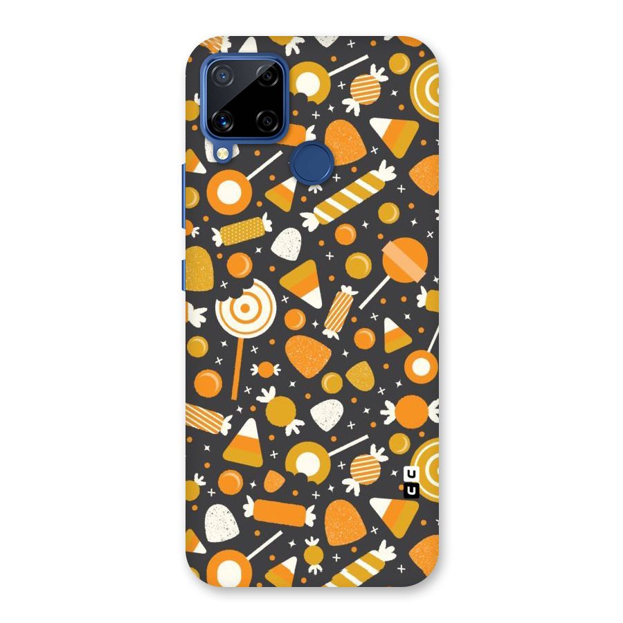 Candies Pattern Back Case for Realme C15