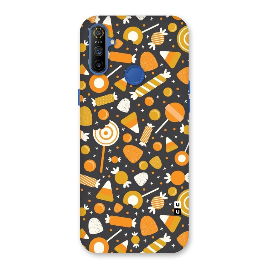 Candies Pattern Back Case for Realme Narzo 10A