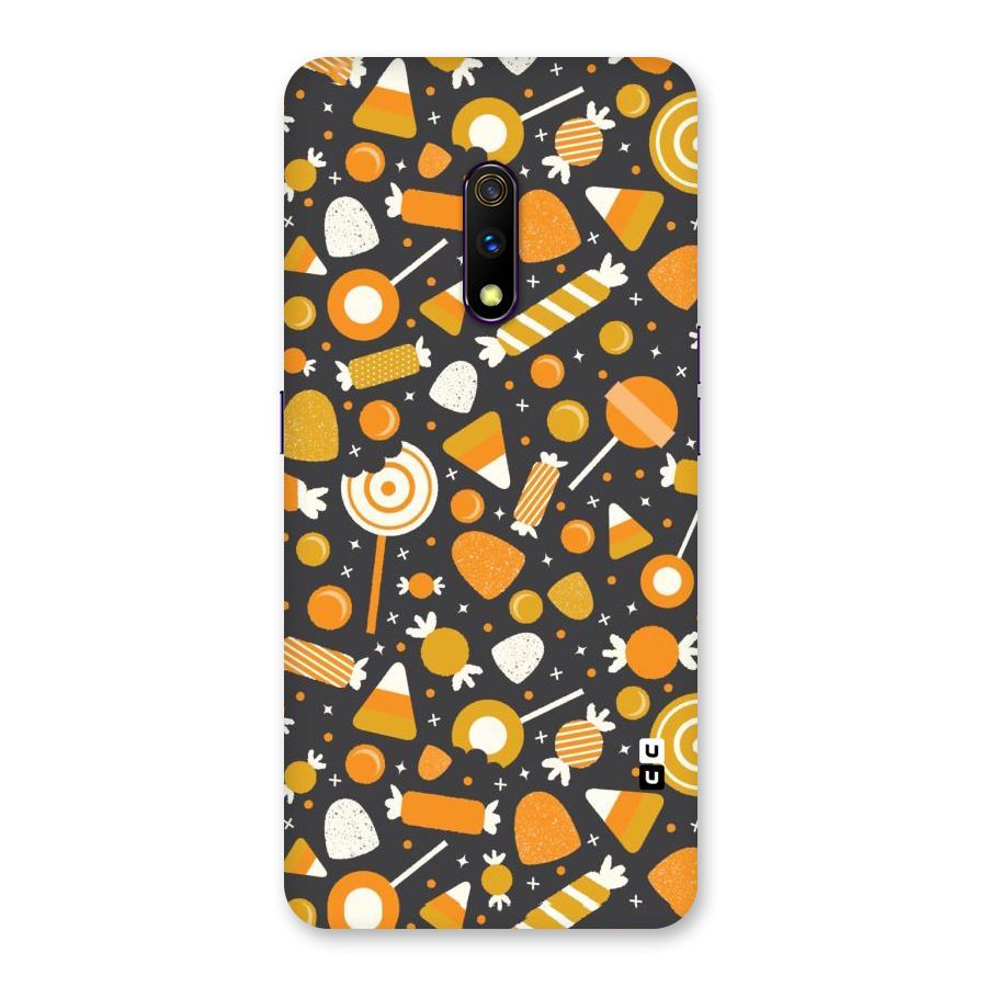Candies Pattern Back Case for Realme X