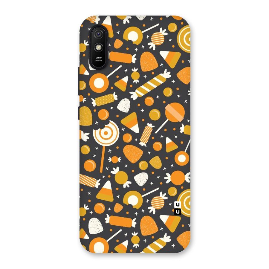 Candies Pattern Back Case for Redmi 9A