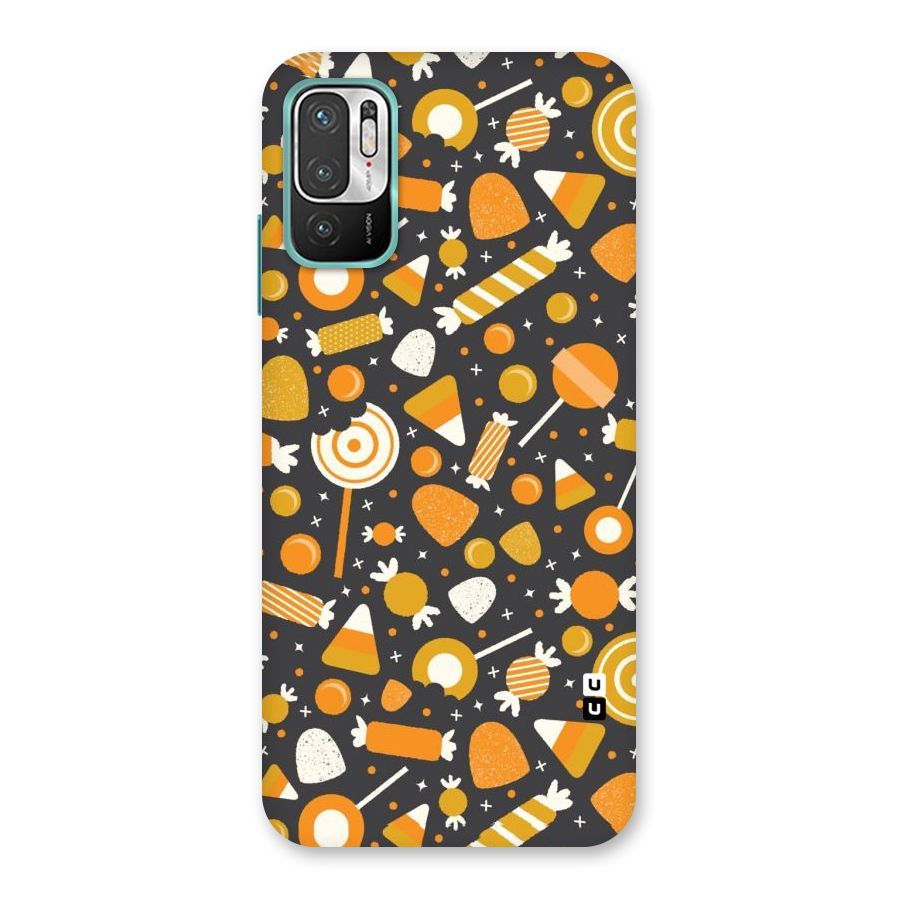 Candies Pattern Back Case for Redmi Note 10T 5G