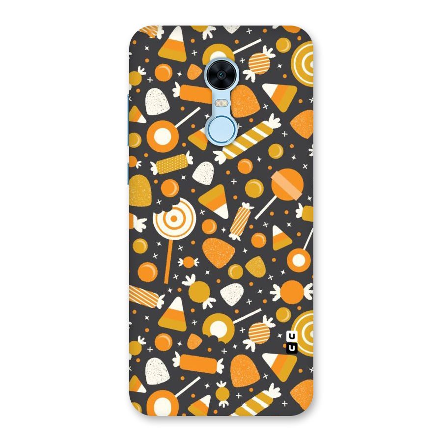Candies Pattern Back Case for Redmi Note 5