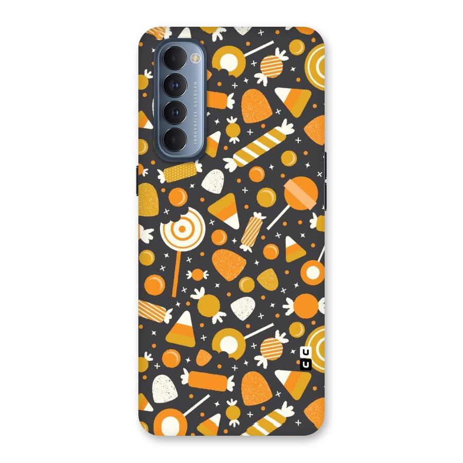 Candies Pattern Back Case for Reno4 Pro