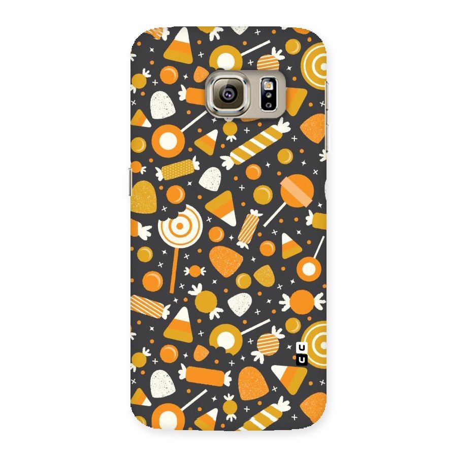 Candies Pattern Back Case for Samsung Galaxy S6 Edge