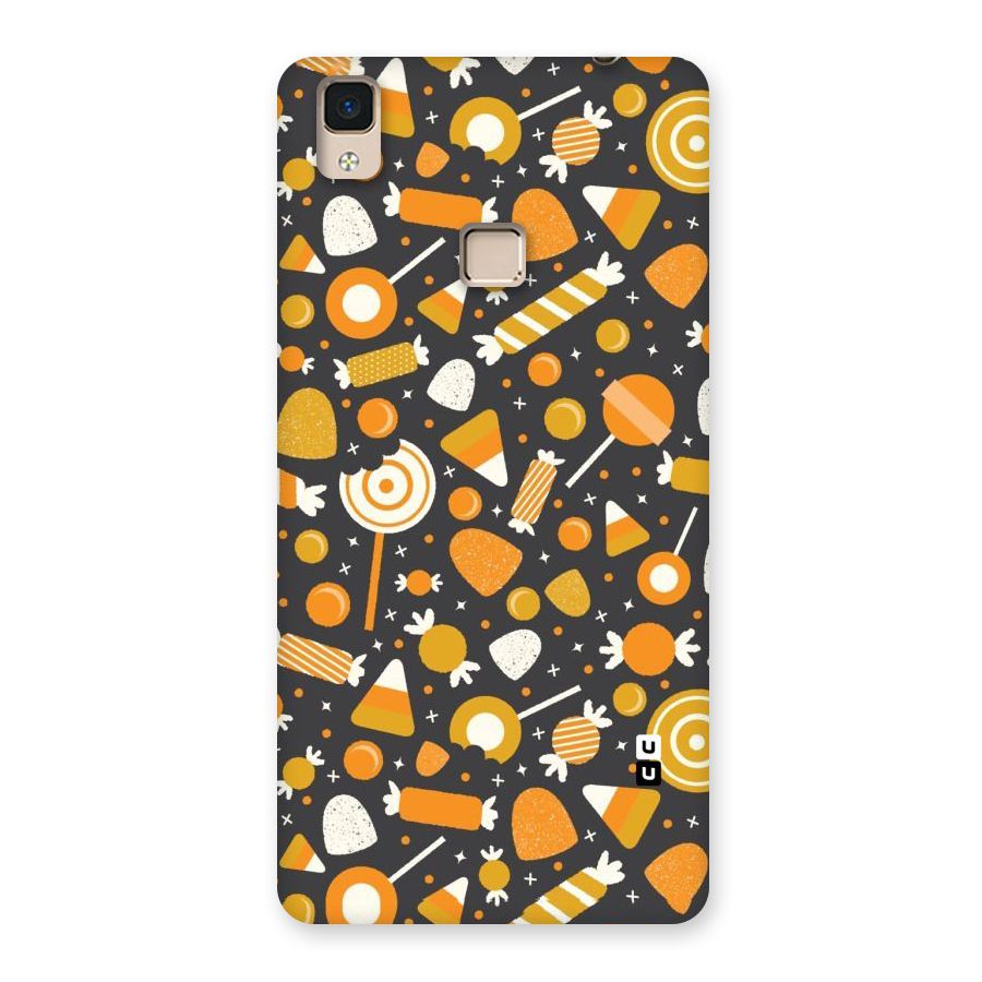 Candies Pattern Back Case for V3 Max