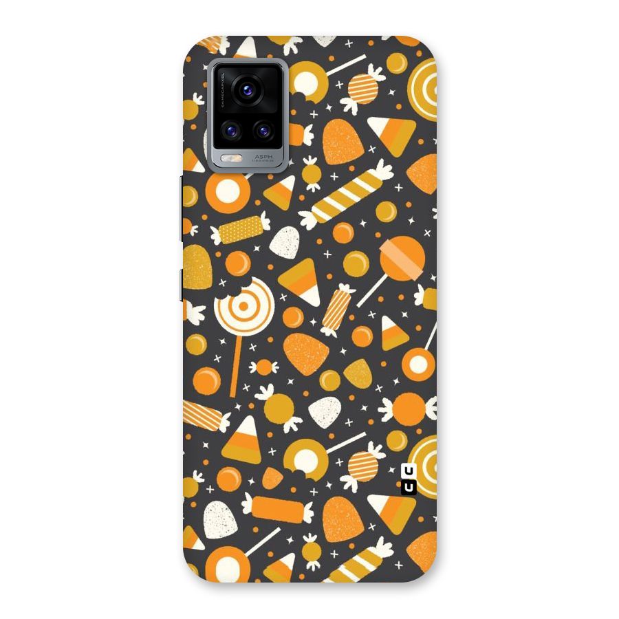 Candies Pattern Back Case for Vivo V20
