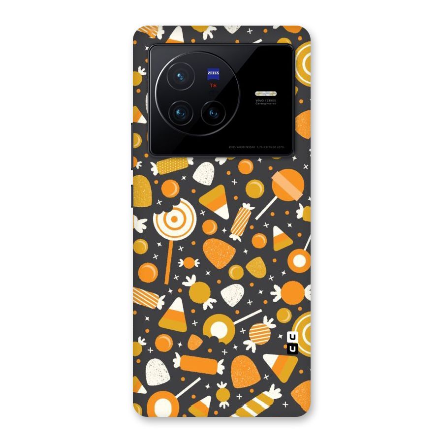 Candies Pattern Back Case for Vivo X80
