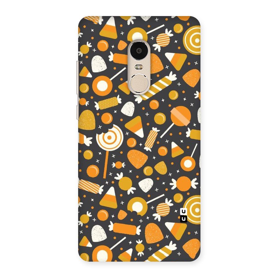 Candies Pattern Back Case for Xiaomi Redmi Note 4