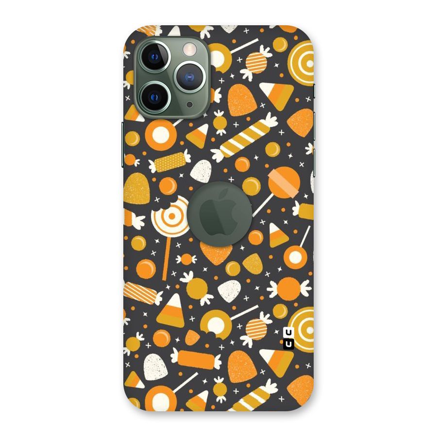 Candies Pattern Back Case for iPhone 11 Pro Logo  Cut