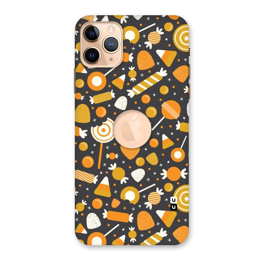 Candies Pattern Back Case for iPhone 11 Pro Max Logo Cut