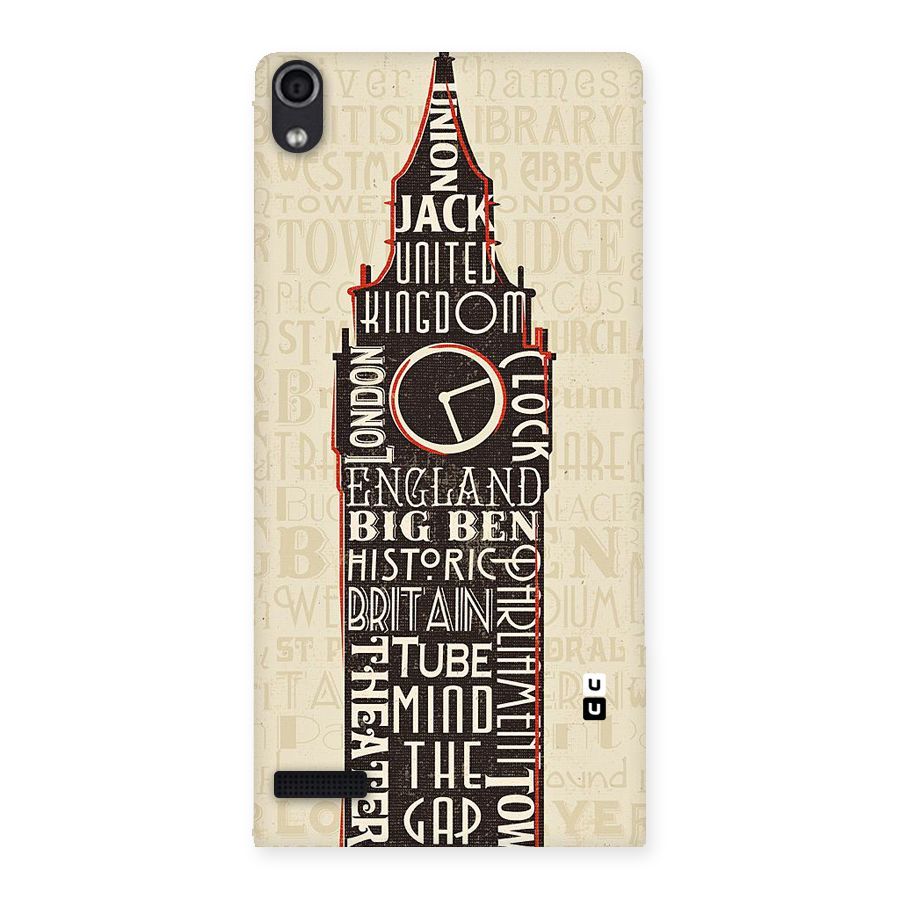 Cap City Design Back Case for Ascend P6