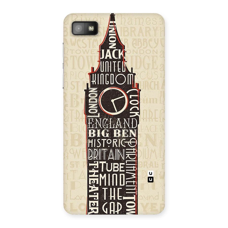 Cap City Design Back Case for Blackberry Z10