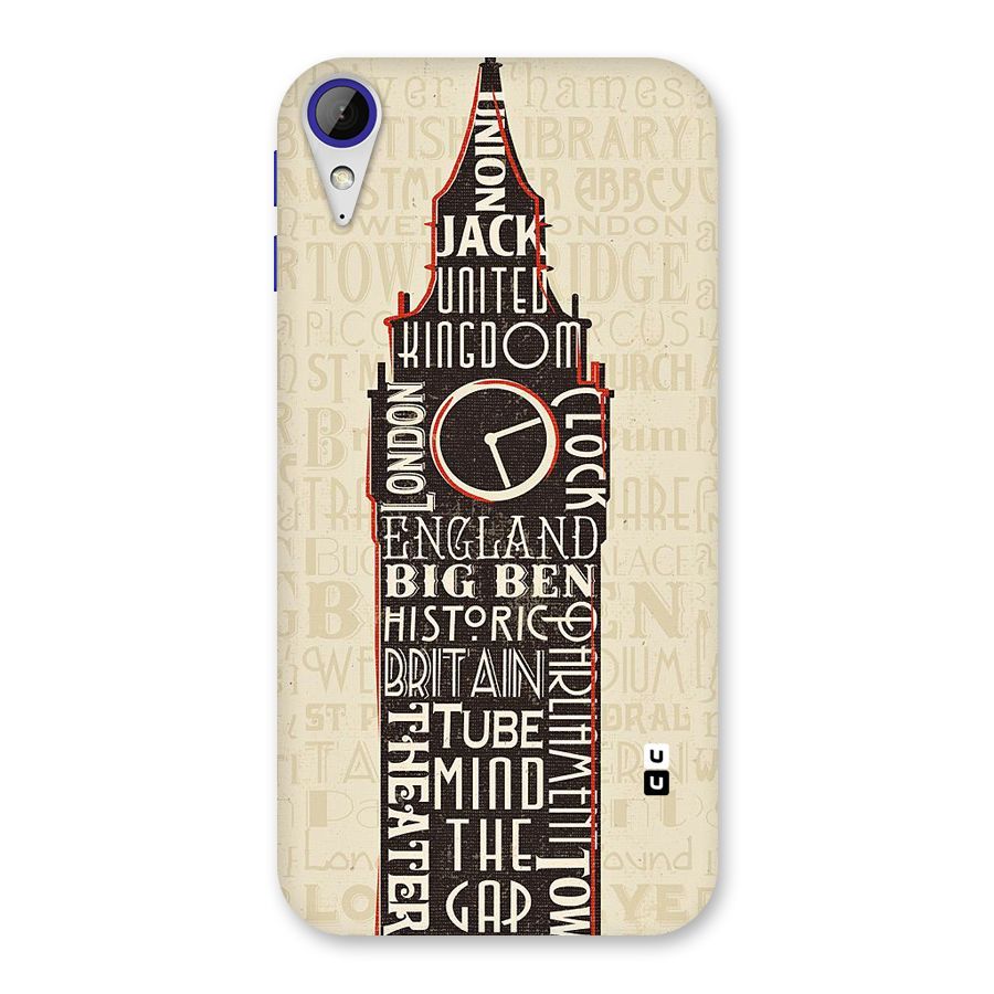 Cap City Design Back Case for Desire 830