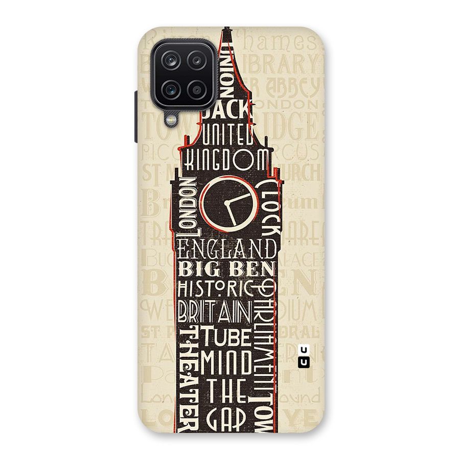 Cap City Design Back Case for Galaxy A12