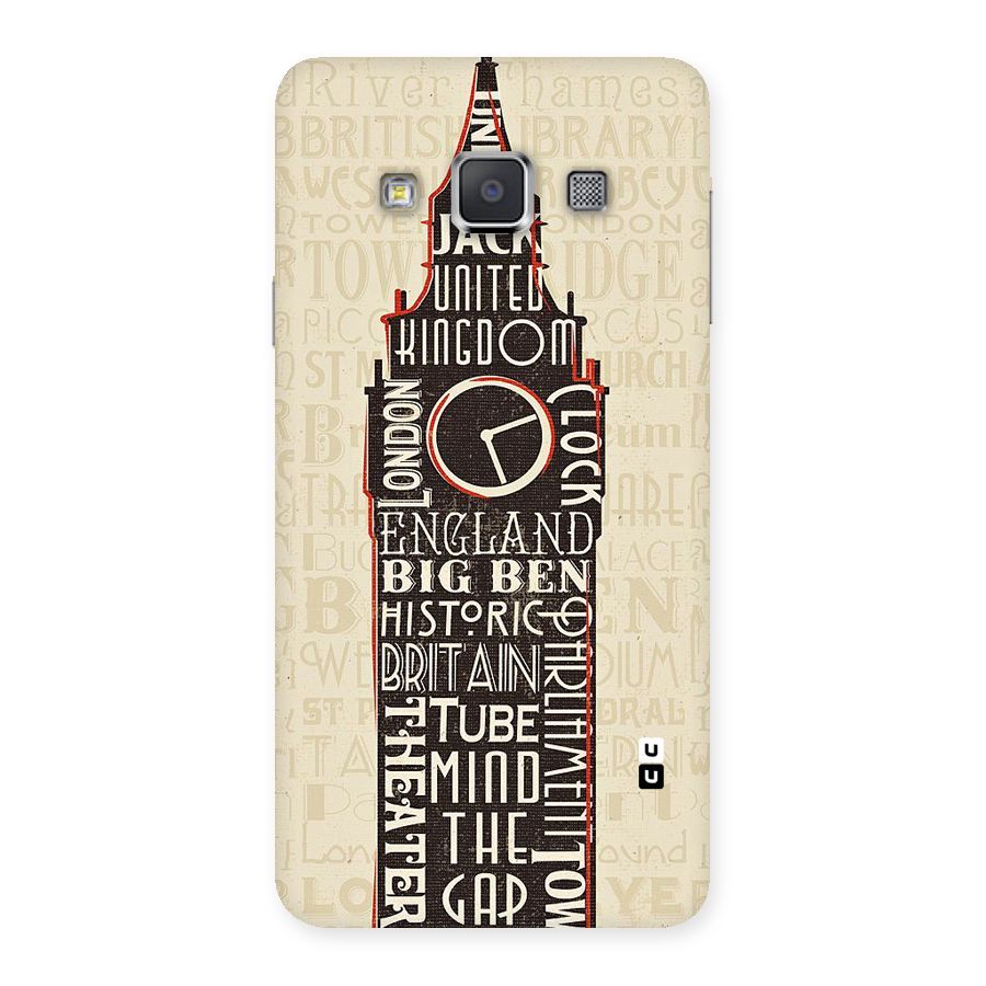 Cap City Design Back Case for Galaxy A3
