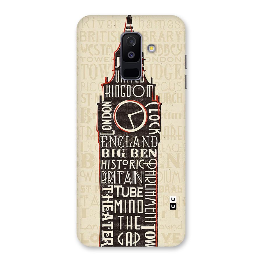 Cap City Design Back Case for Galaxy A6 Plus
