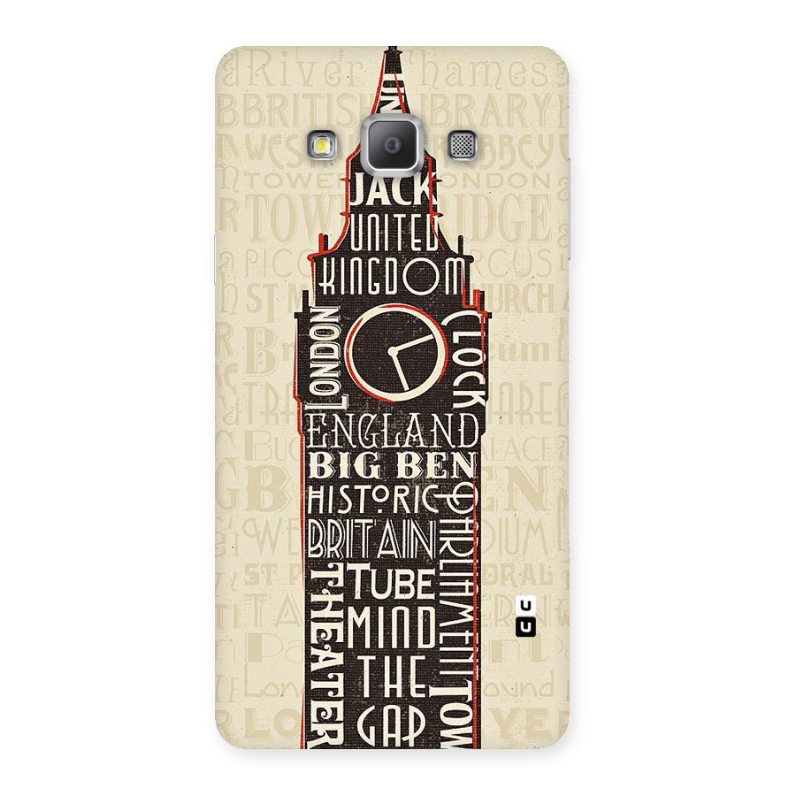 Cap City Design Back Case for Galaxy A7