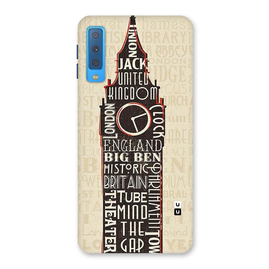Cap City Design Back Case for Galaxy A7 (2018)
