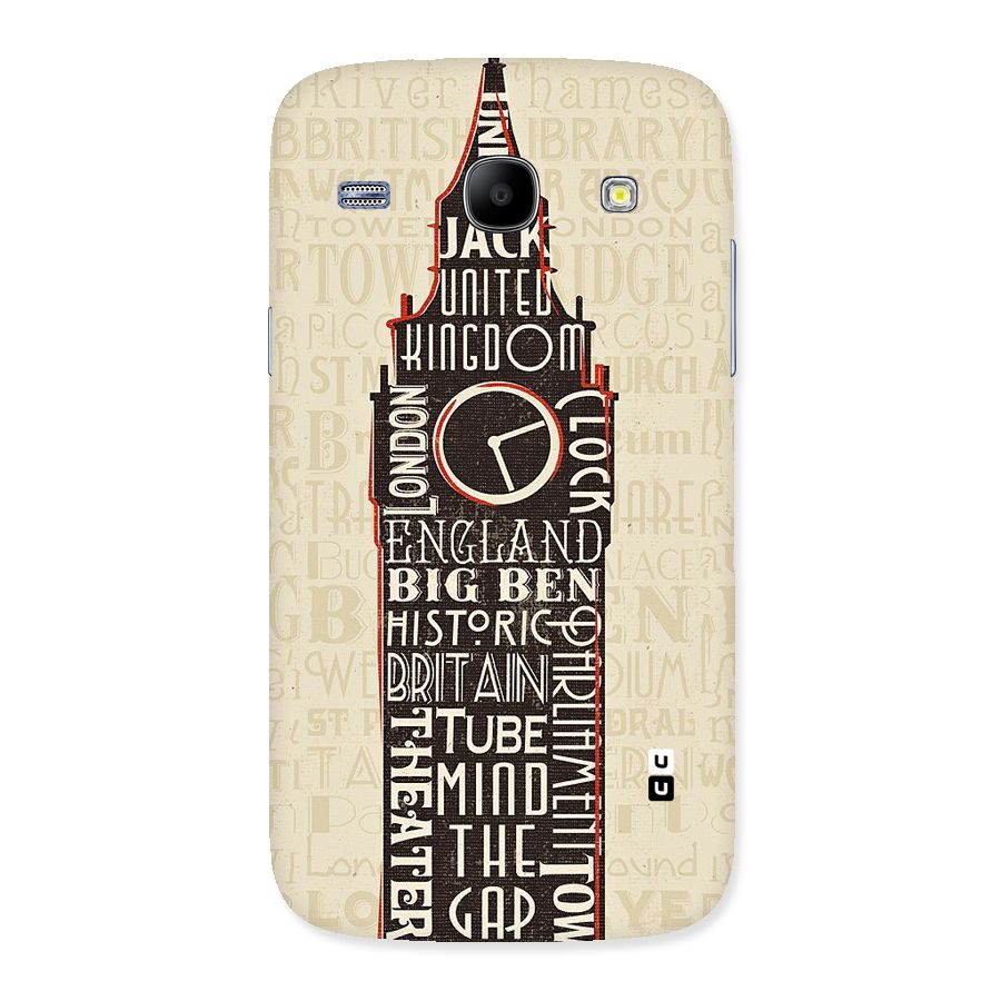 Cap City Design Back Case for Galaxy Core