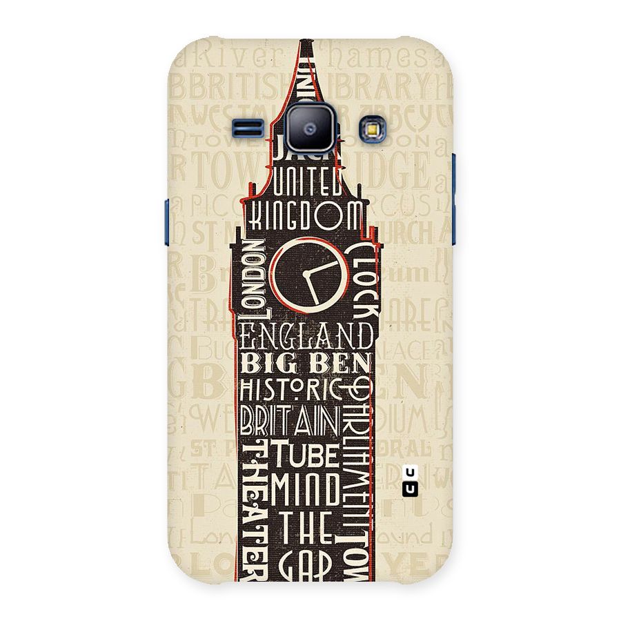 Cap City Design Back Case for Galaxy J1