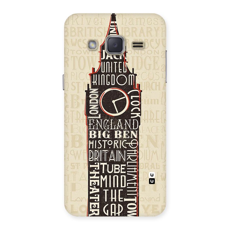 Cap City Design Back Case for Galaxy J2