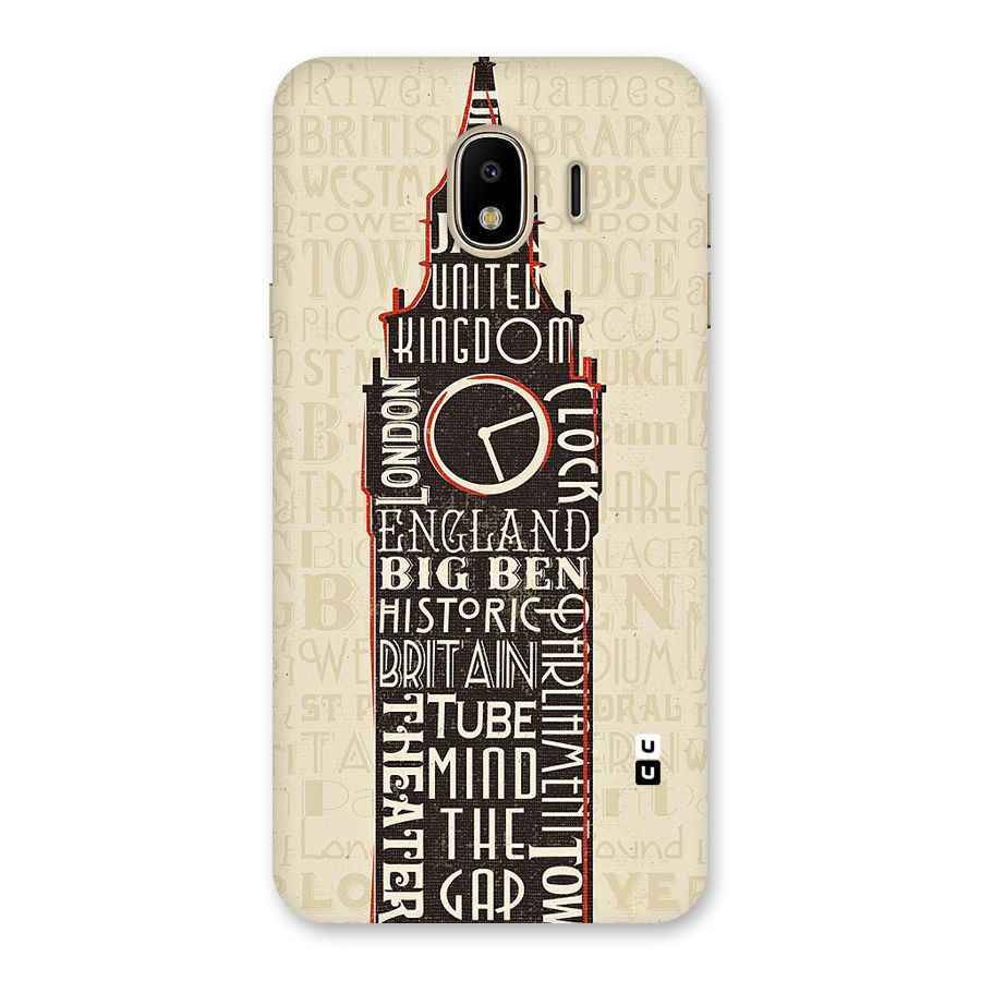 Cap City Design Back Case for Galaxy J4