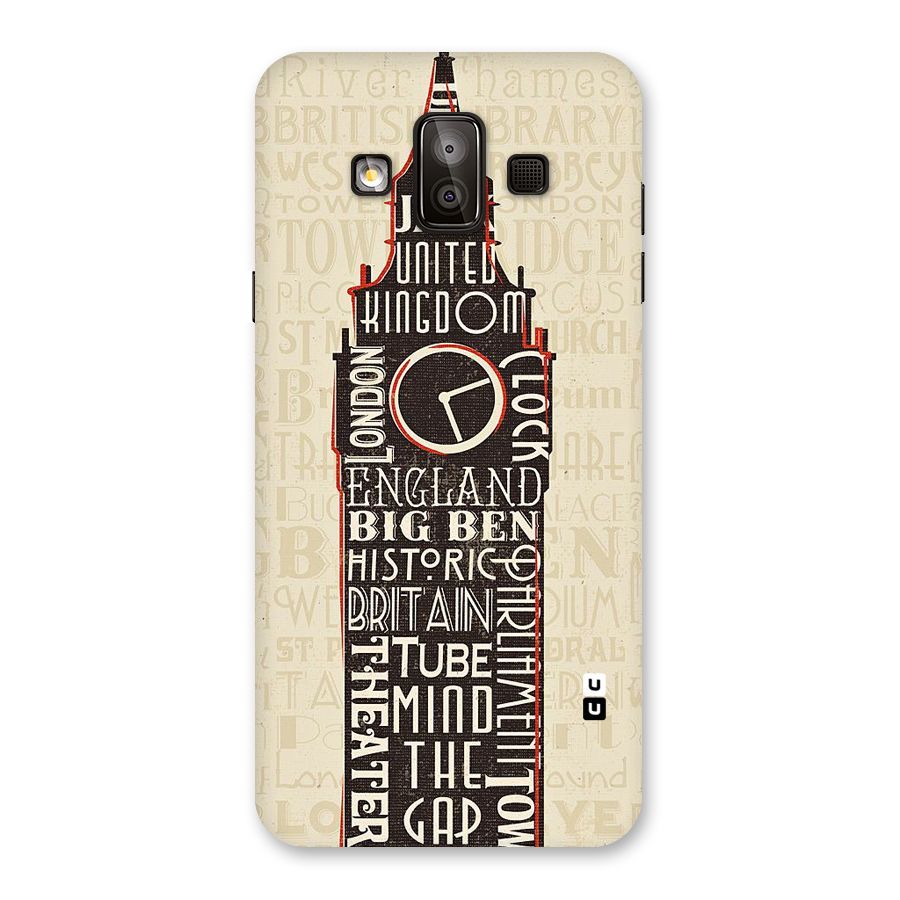 Cap City Design Back Case for Galaxy J7 Duo