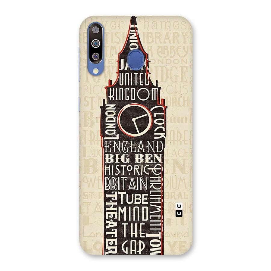 Cap City Design Back Case for Galaxy M30